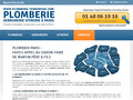 Plombier paris